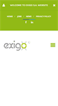 Mobile Screenshot of exigo.lu
